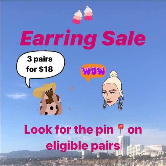 📍SALE!! 3 Pairs for $18 - Picture 2 of 3